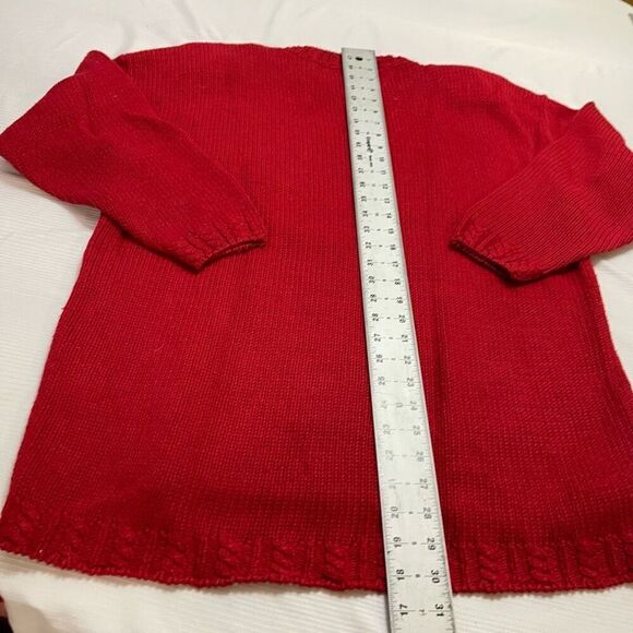 Tiara International VTG Toy Store Red Christmas Sweater Size Large - Picture 9 of 9
